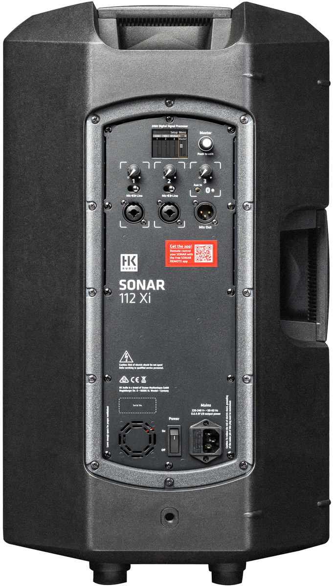 HK Audio Sonar 112XI - Altavoz PA activo